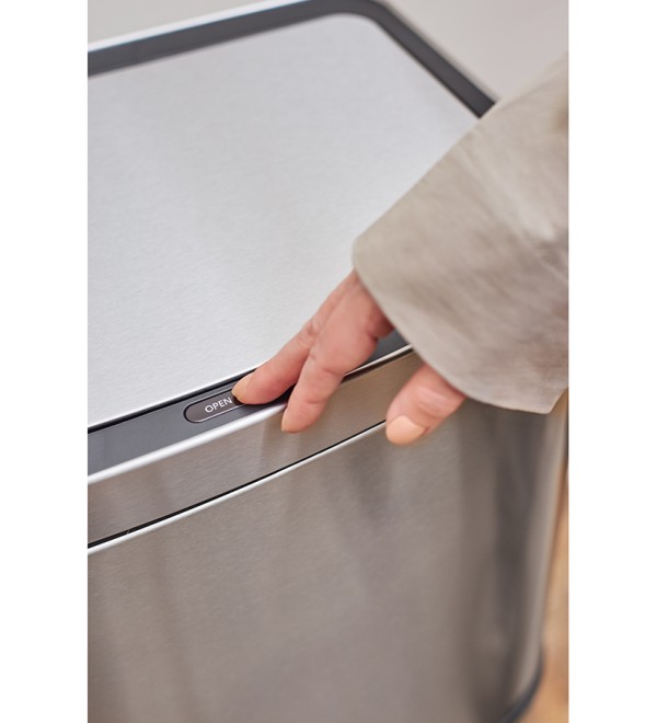 Контейнер мусорный с 2-мя отделениями smart bin, сенсорный, 60 л