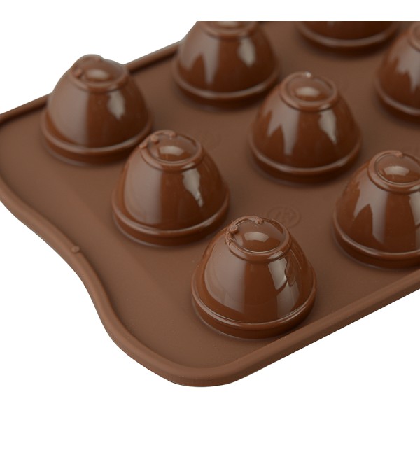 Форма для приготовления конфет choco spiral силиконовая
