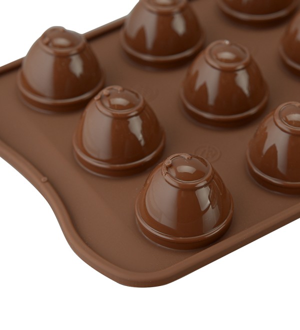 Форма для приготовления конфет choco spiral силиконовая