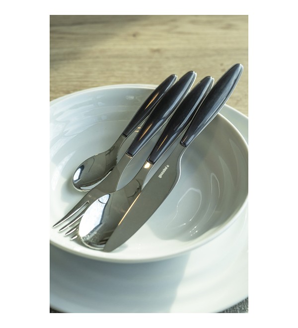 Набор из 24 столовых приборов cutlery feeling, серые