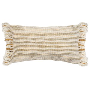 Чехол на подушку горчичного цвета clouds из коллекции ethnic, 35х60 см