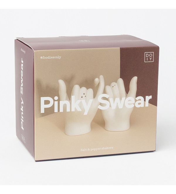 Набор из солонки и перечницы pinky swear