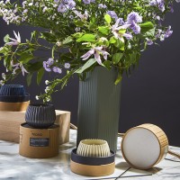 Свеча ароматическая sandalwood, bergamot & citrus из коллекции edge, бежевый, 30 ч