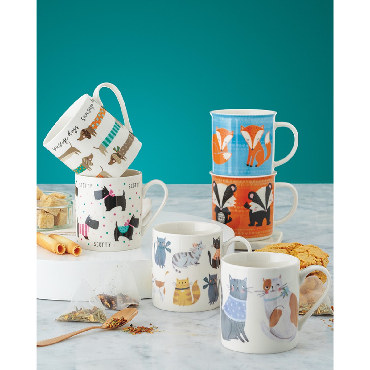 Кружка cosy cats Котики 340 мл