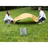 Плед для пикника и отдыха на пляже smart picnic, горчичный