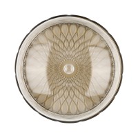 Блюдо сервировочное с крышкой vanity, D30 см, коричневое