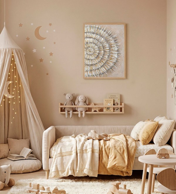 Панно декоративное tessera beige №2, 50х70 см