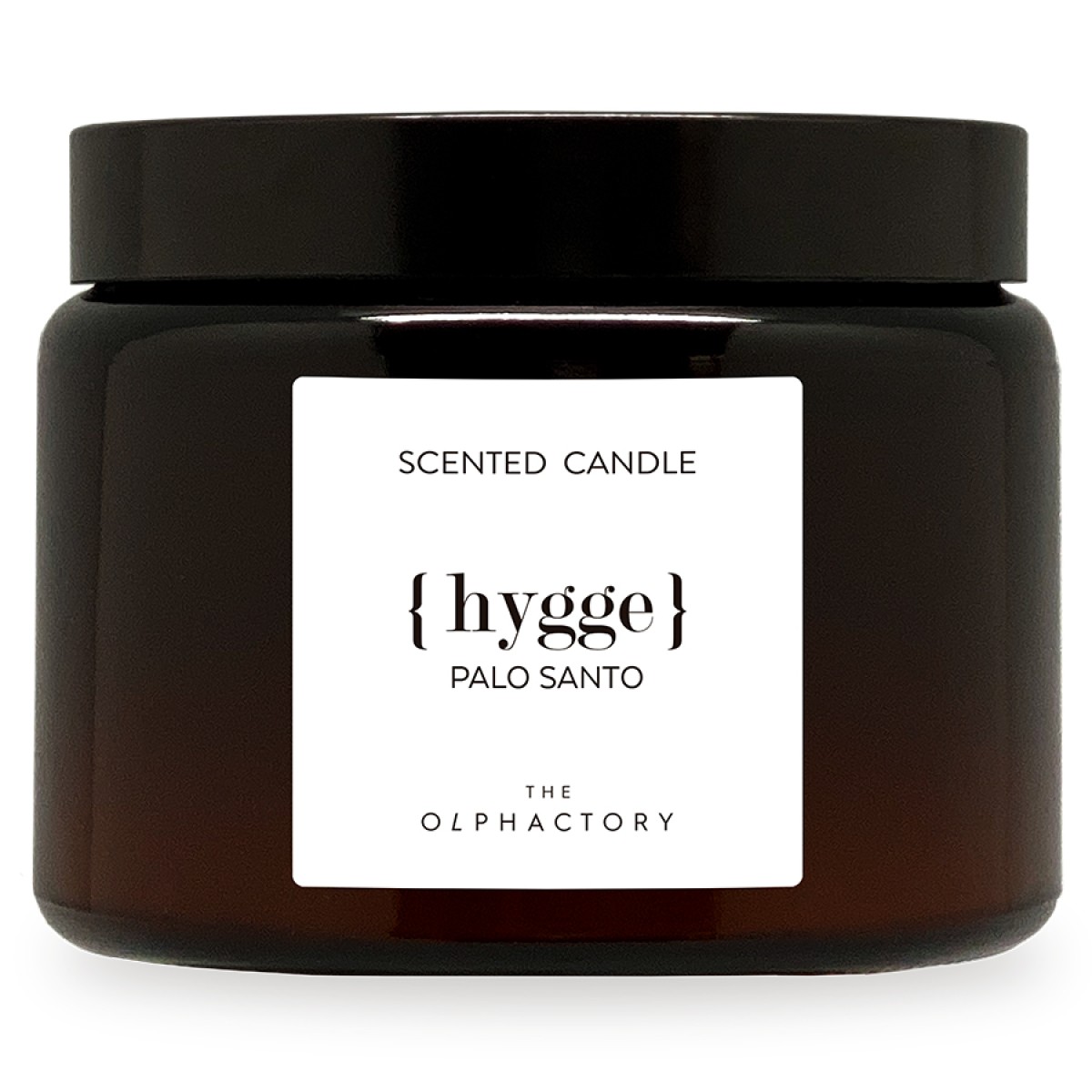 Свеча ароматическая the olphactory, hygge, palo santo, 60 ч
