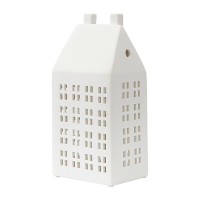 Домик из фарфора с подсветкой aarhus из коллекции new year essential, 21,6 см
