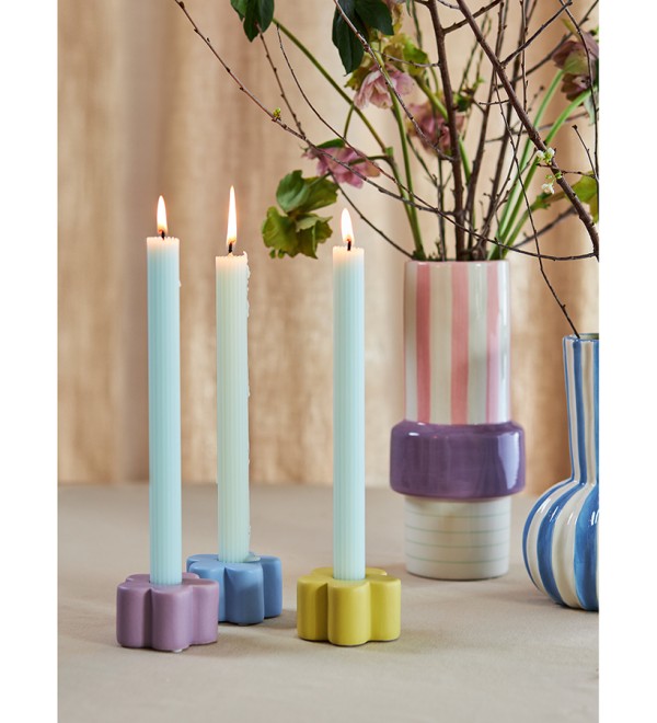 Набор подcвечников spring flowers из коллекции easter essential, 3 шт.