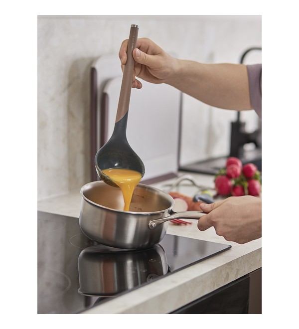 Половник smartchef, 31 см, капучино-графит