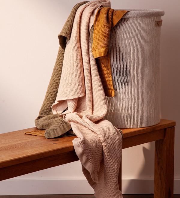 Корзина для хранения sustainable collection, D42х55 см, молочная