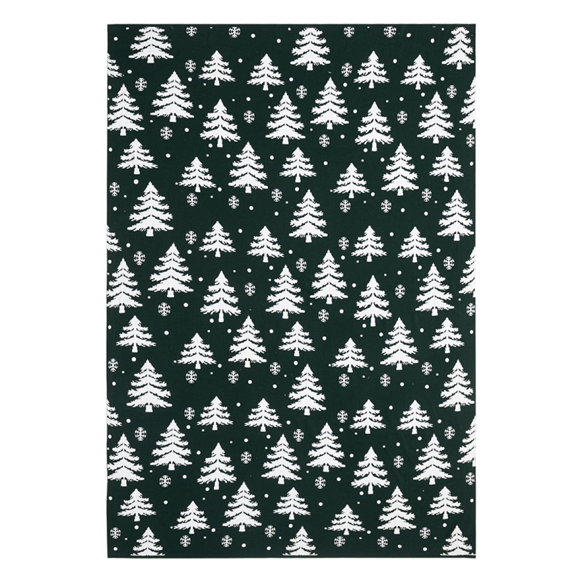 Плед вязаный с новогодним рисунком Морозный Лес
из коллекции new year essential,130х180 см