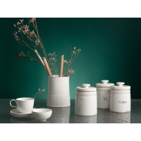 Банка для хранения белого цвета из коллекции kitchen spirit, 820 мл
