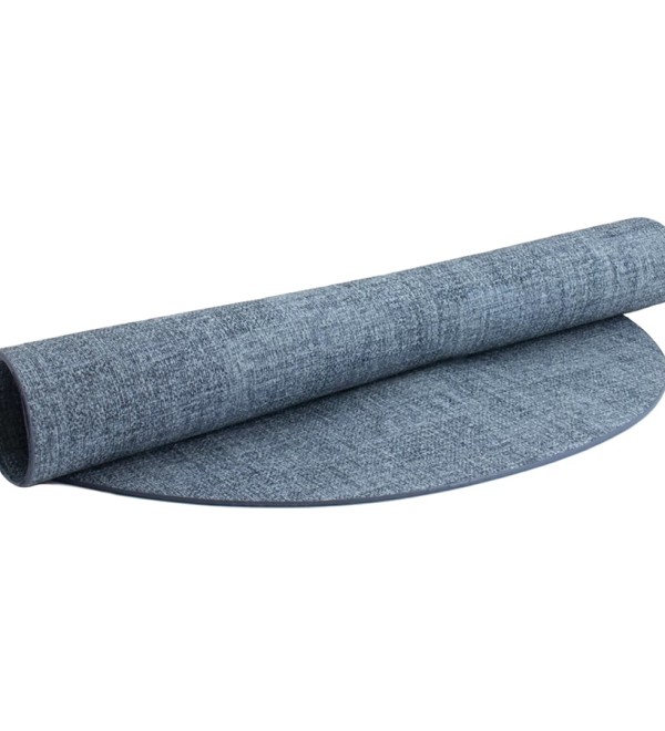 Салфетка подстановочная овальная двухсторонняя fabric, синяя