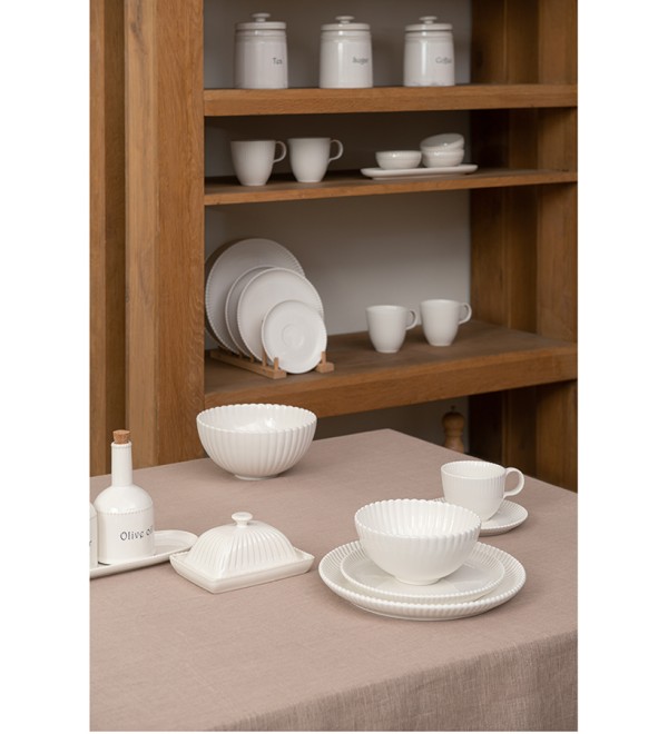 Банка для кофе белого цвета из коллекции kitchen spirit, 820 мл