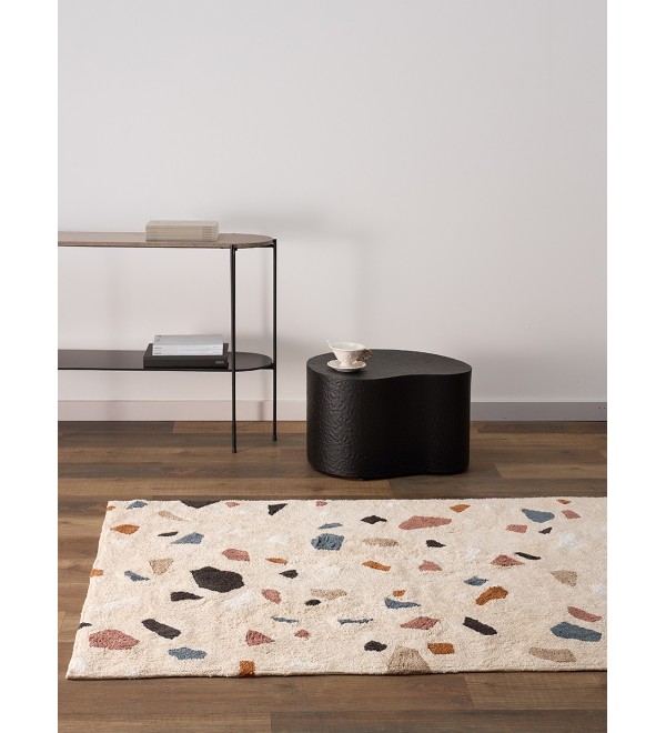 Ковер из хлопка terrazzo poetry из коллекции ethnic, 120х180 см