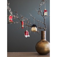 Набор ёлочных украшений vogue из коллекции new year essential, 5 шт.