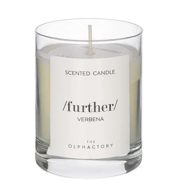 Свеча ароматическая the olphactory, further, verbena (новая), 40 ч