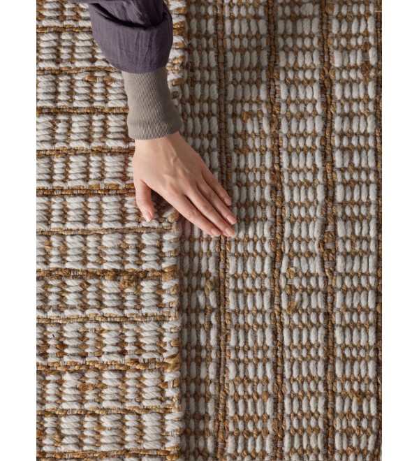Ковер из джута и шерсти mahanadi из коллекции ethnic, 160x230 см