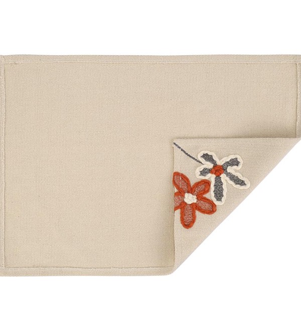 Салфетка под приборы stone flowers из коллекции ethnic, 33х48 см