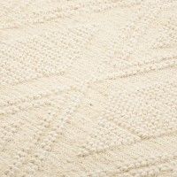 Ковер из шерсти и переработанного хлопка shillong из коллекции ethnic, 120х180см