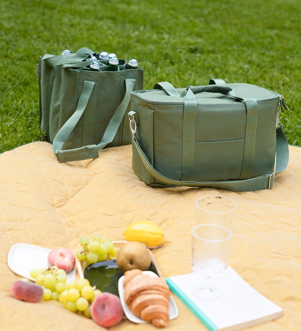 Термосумка для пикника smart picnic, l, темно-зеленая