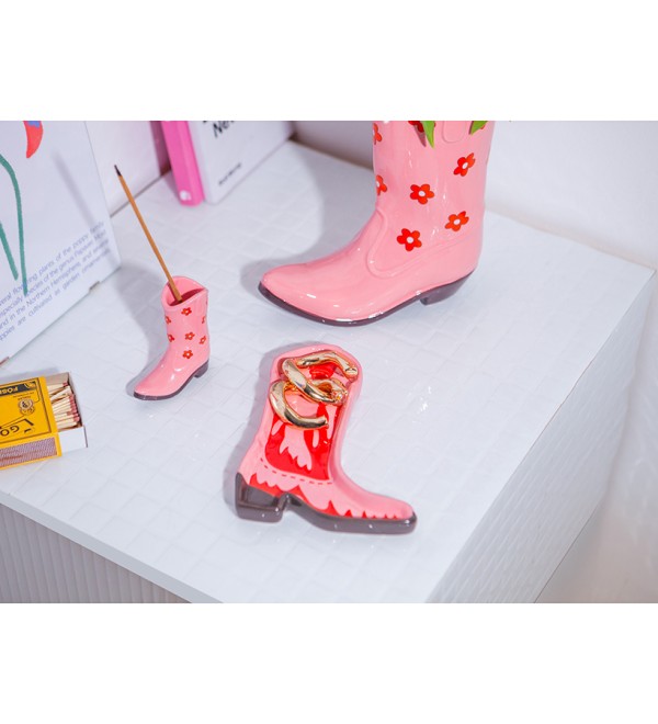 Поднос декоративный rodeo, cowboy boot, 18,5x14 см