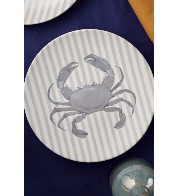Набор из четырех тарелок aquarium из коллекции sea treasures, D21,5 см