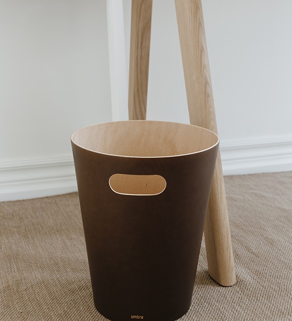 Корзина для мусора woodrow, 7,5 л, эспрессо