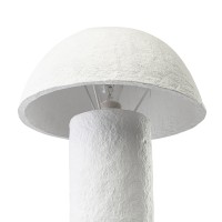 Лампа настольная texture sleek, D32x42 см, белая