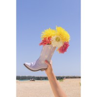 Ваза для цветов rodeo, 22,5 см, лиловая