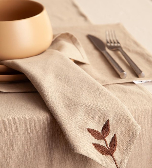Салфетка сервировочная desert leaf из коллекции essential, 45х45 см