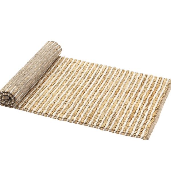Ковер из джута и шерсти delhi из коллекции ethnic, 70x160см