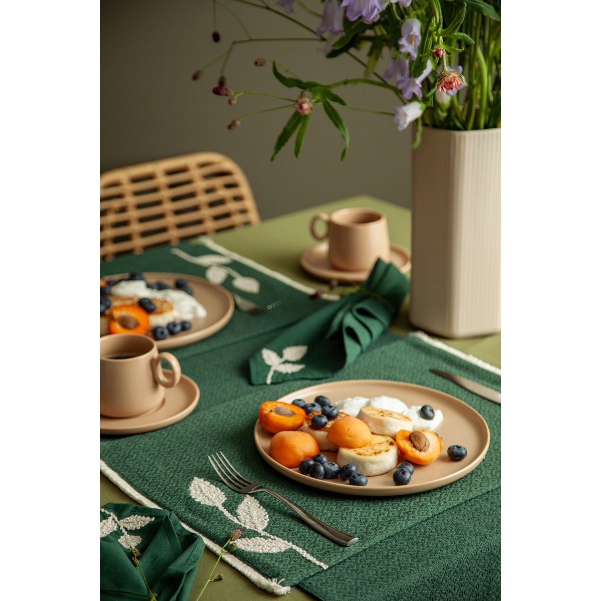 Салфетка сервировочная garden harmony из коллекции ethnic, 45х45 см