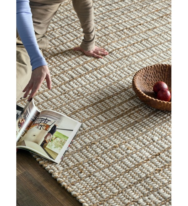 Ковер из джута и шерсти mahanadi из коллекции ethnic 120x180 см