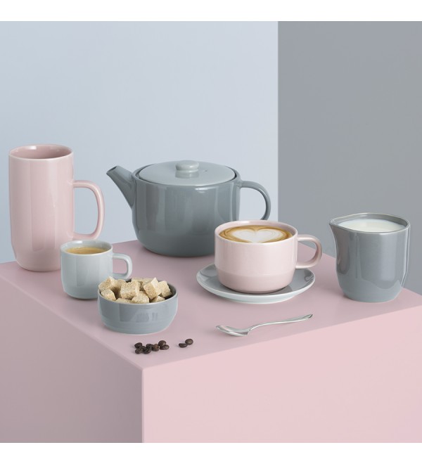 Блюдце cafe concept d 14 см серое