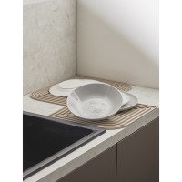 Коврик для сушки посуды dry flex, 34,5х31,5 см, бежевый