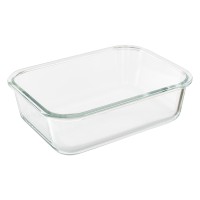 Набор контейнеров для запекания и хранения eco store с крышками из бамбука, 3 шт.