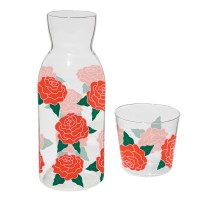 Набор из графина и стакана rose