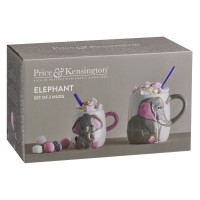 Набор из 2 кружек elephant, 405 мл и 195 мл
