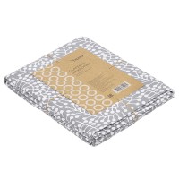 Скатерть серого цвета с принтом Спелая Смородина из коллекции scandinavian touch, 170х170 см