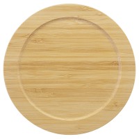 Набор контейнеров для запекания и хранения круглых eco store с крышками из бамбука, 3 шт.