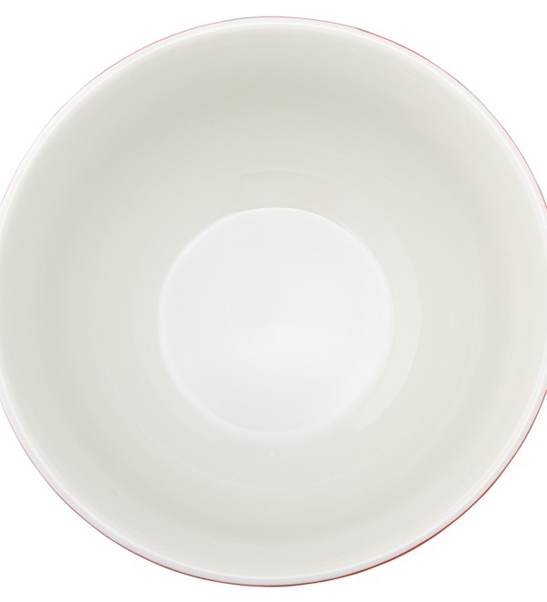 Миска soft ripples, 3,9 л, красная