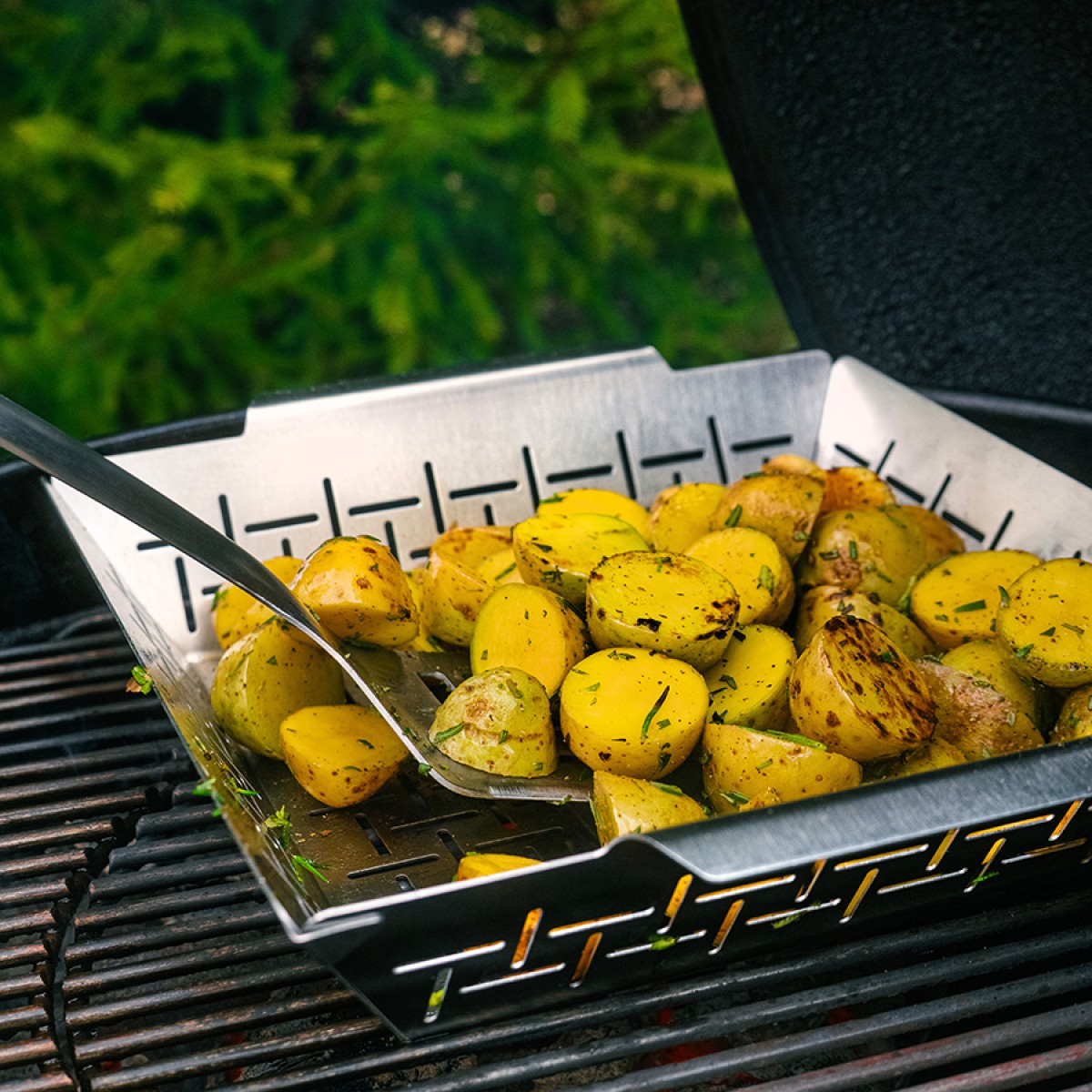 Противень для гриля перфорированный smart grill, 34,5х29 см