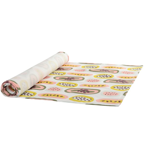 Дорожка на стол с принтом passion fruit из коллекции wild, 45х150 см