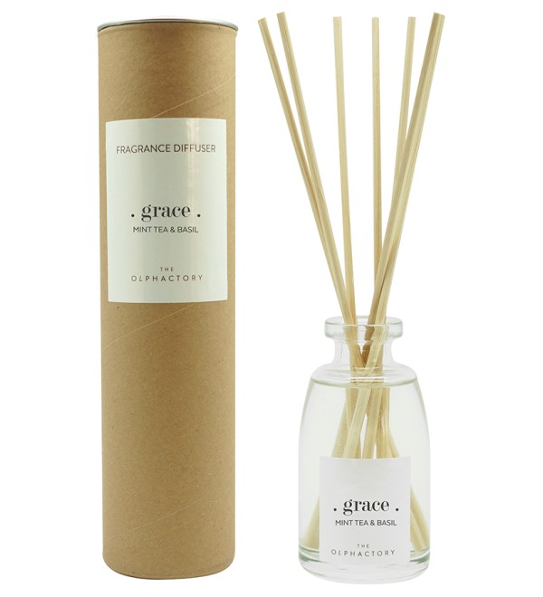 Диффузор ароматический the olphactory, grace, mint tea&basil, 250 мл