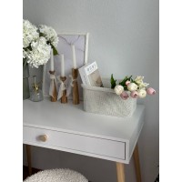 Набор из 4-х корзин для хранения sustainable collection, молочный