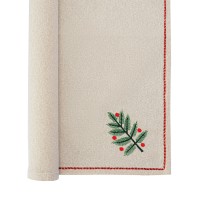 Набор из четырех сервировочных салфеток Зима в лесу из коллекции new year essential, 45x45см