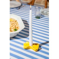 Подсвечник dolce vita, 6,5х10х2,7 см, желтый